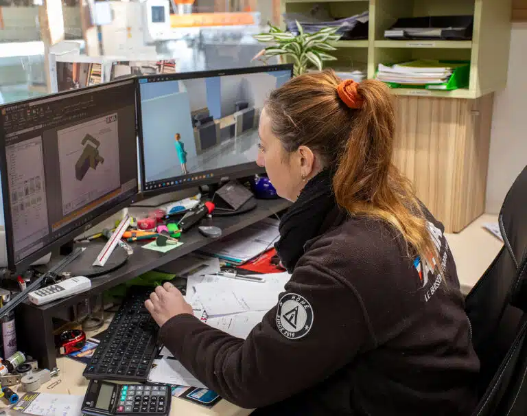 Modélisation 3D dans le bureau d'études