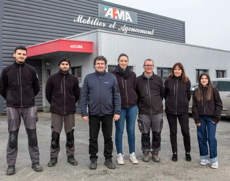 L'équipe de la société AFMA Dordogne