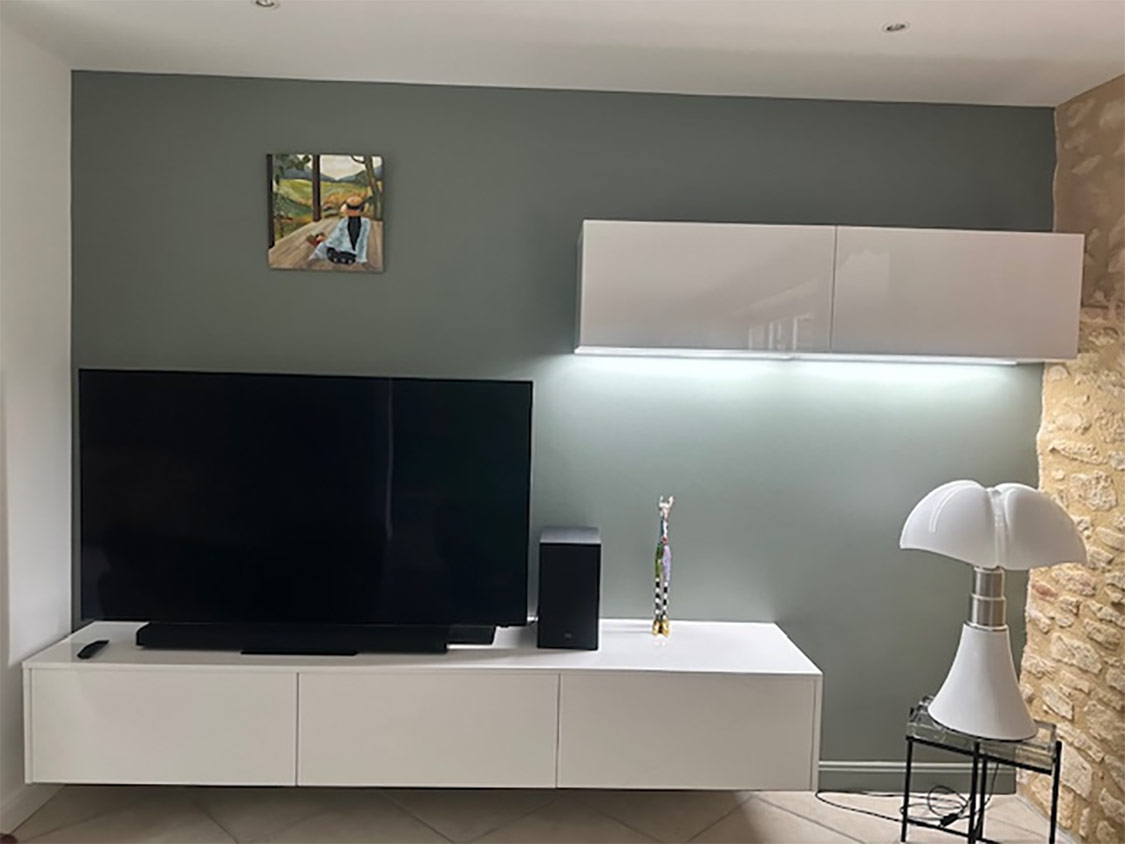 Meubles TV et mobiliers de salon sur mesure – Création AFMA